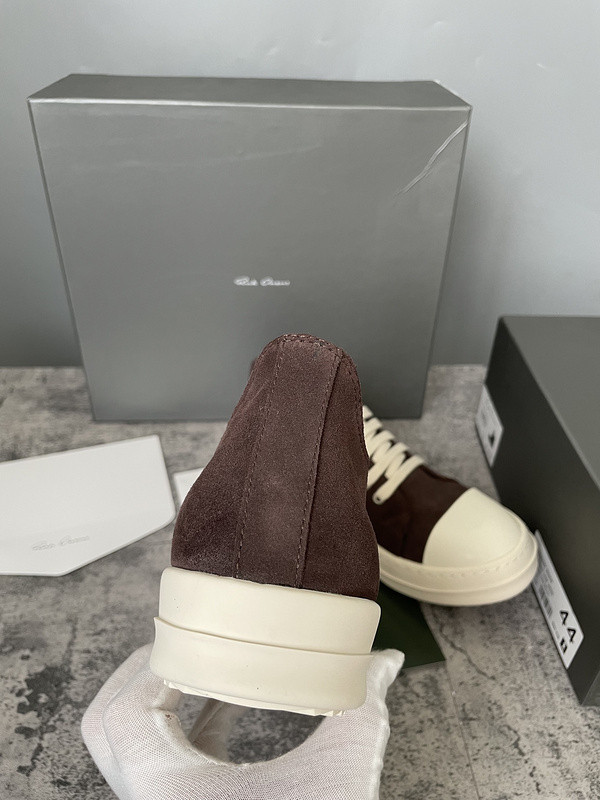 RICK 0WENS SNEAKERS (SUEDE)