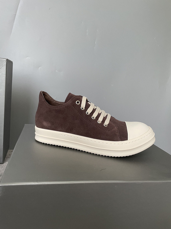 RICK 0WENS SNEAKERS (SUEDE)