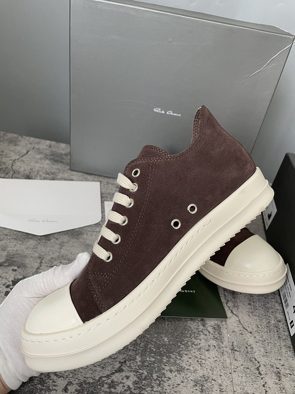 RICK 0WENS SNEAKERS (SUEDE)