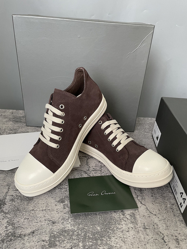 RICK 0WENS SNEAKERS (SUEDE)