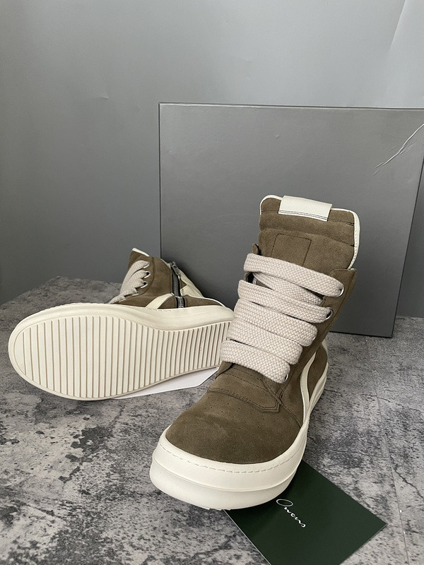 RICK 0WENS SNEAKERS (SUEDE)