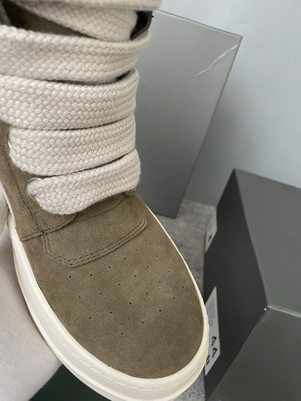 RICK 0WENS SNEAKERS (SUEDE)