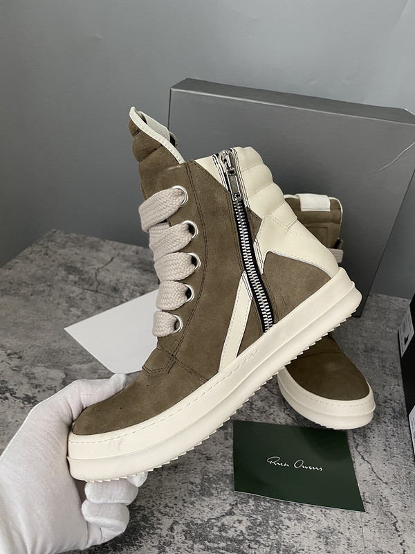 RICK 0WENS SNEAKERS (SUEDE)