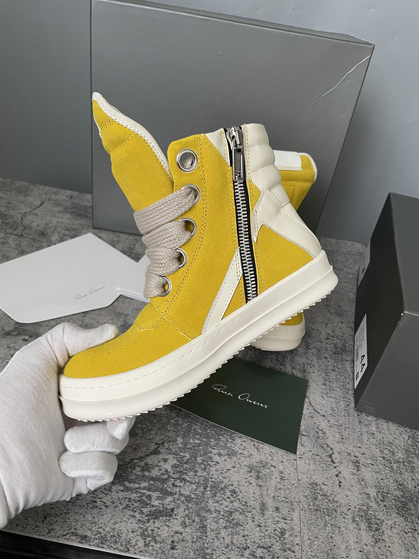 RICK 0WENS SNEAKERS (SUEDE)