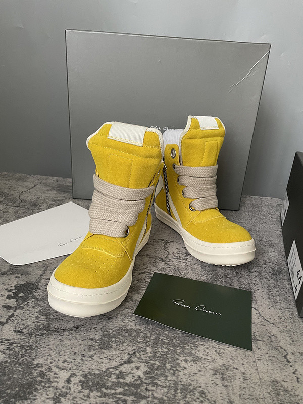 RICK 0WENS SNEAKERS (SUEDE)