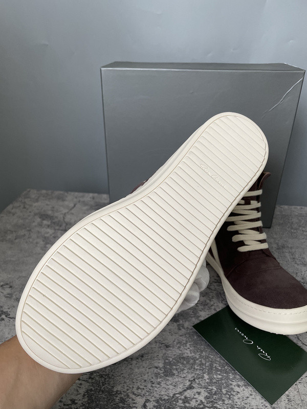 RICK 0WENS SNEAKERS(SUEDE)