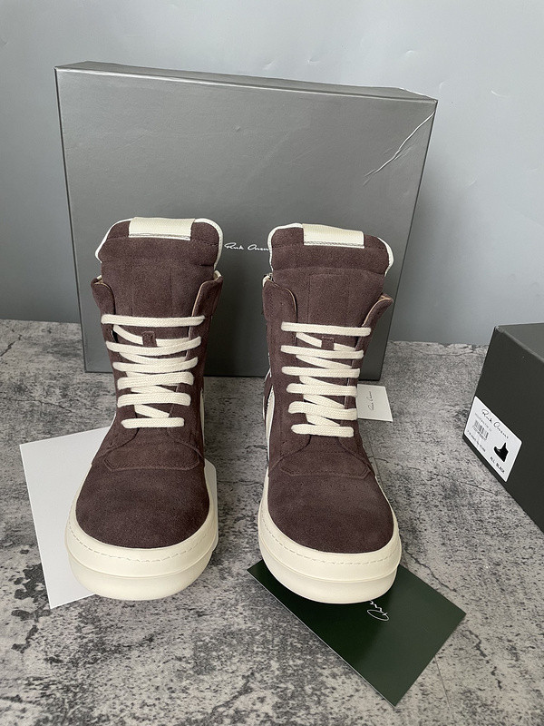 RICK 0WENS SNEAKERS(SUEDE)