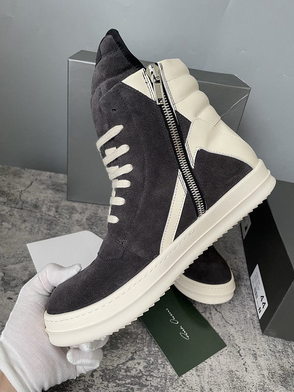 RICK 0WENS SNEAKERS(SUEDE)