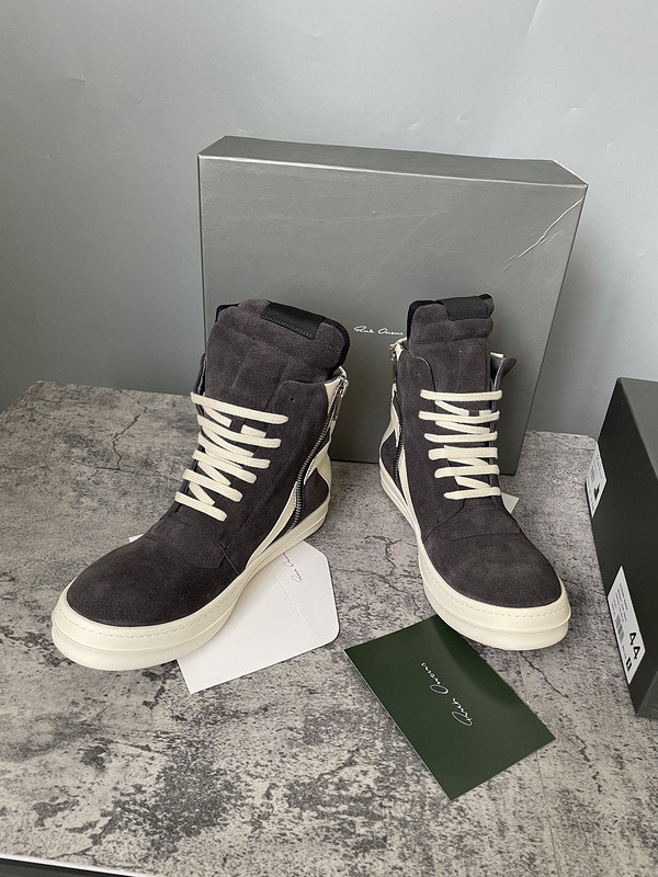 RICK 0WENS SNEAKERS(SUEDE)