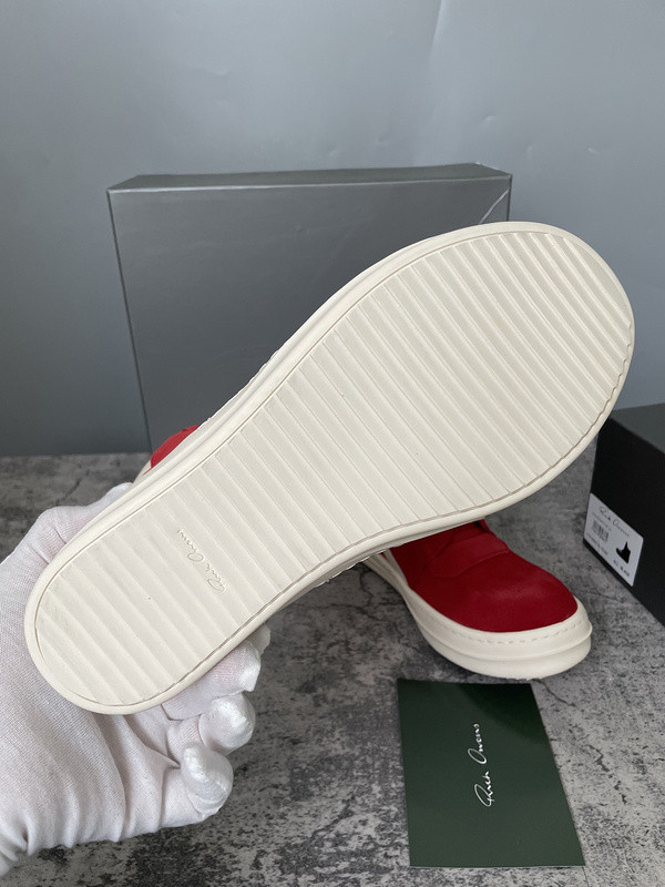 RICK 0WENS SNEAKERS(SUEDE)