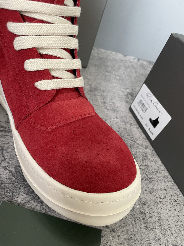 RICK 0WENS SNEAKERS(SUEDE)