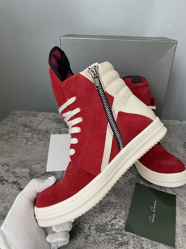 RICK 0WENS SNEAKERS(SUEDE)