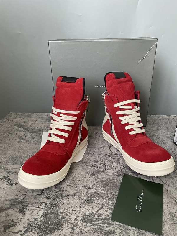 RICK 0WENS SNEAKERS(SUEDE)