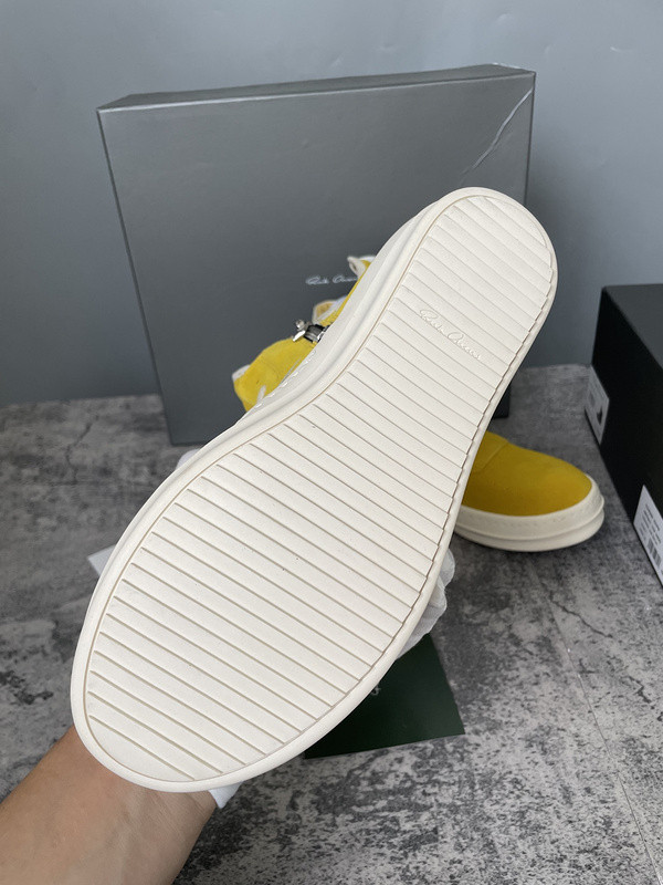 RICK 0WENS SNEAKERS(SUEDE)