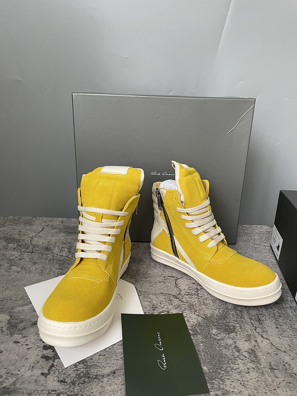 RICK 0WENS SNEAKERS(SUEDE)