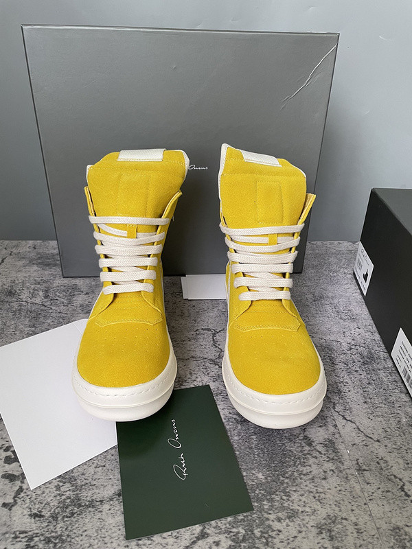 RICK 0WENS SNEAKERS(SUEDE)