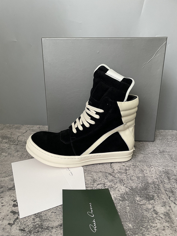 RICK 0WENS SNEAKERS(SUEDE)