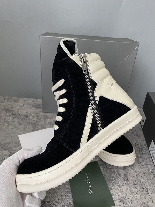 RICK 0WENS SNEAKERS(SUEDE)