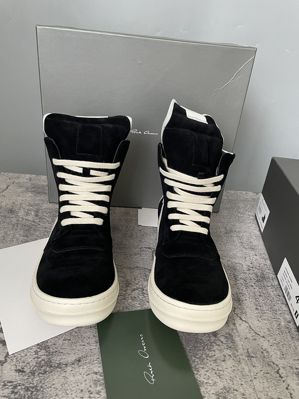 RICK 0WENS SNEAKERS(SUEDE)