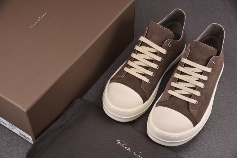 RICK 0WENS SNEAKERS (SUEDE)