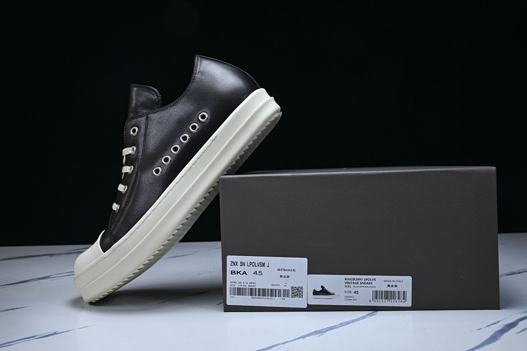 RICK 0WENS SNEAKERS