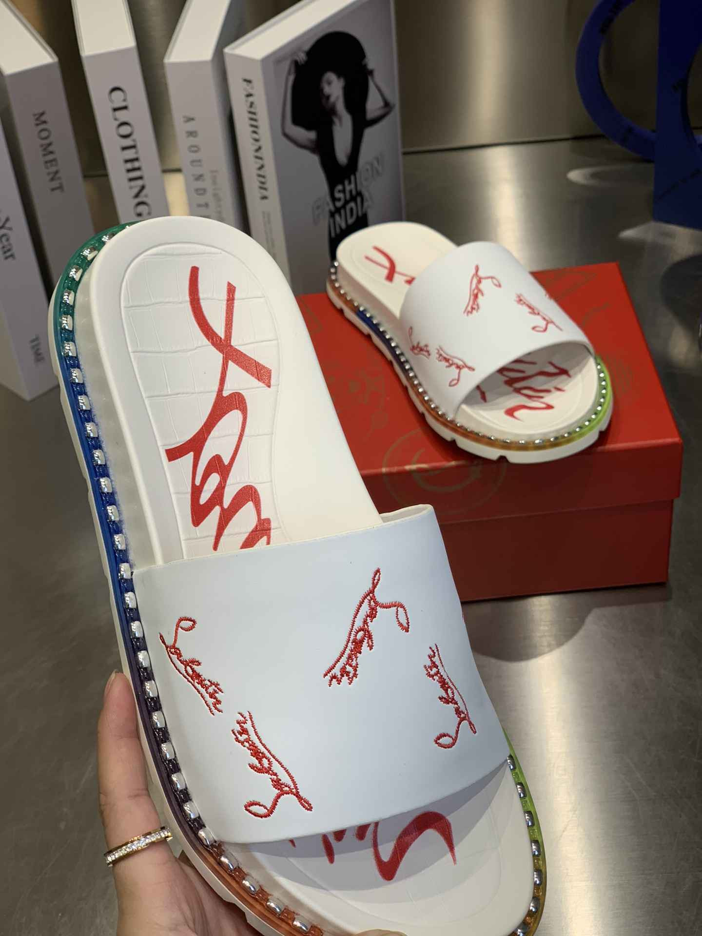 Chr1st1an louboutin slide