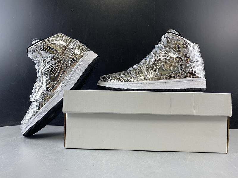 AIR JORDAN 1 MID “DISCO BALL" CU9304-001