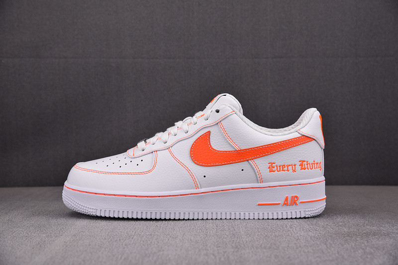 VLONE x Nike Air Force 1 White/Total Orange AA5360-100