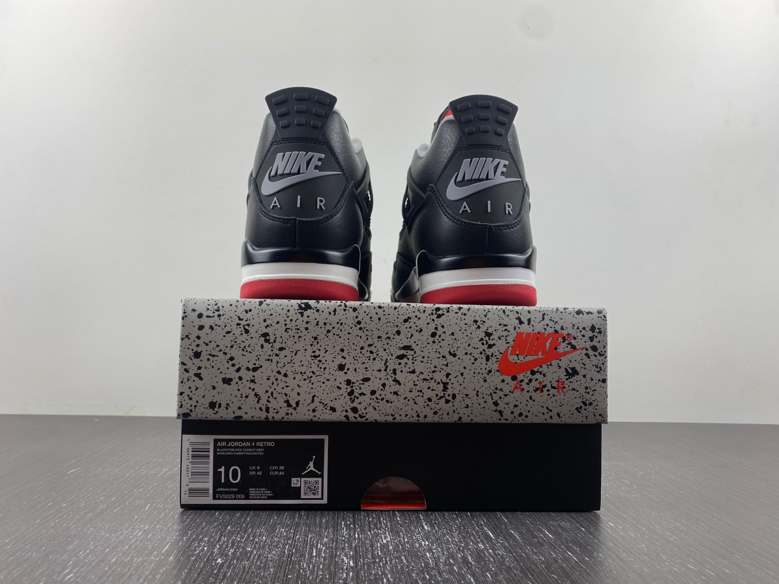Air Jordan 4 Bred Reimagined FV5029-006