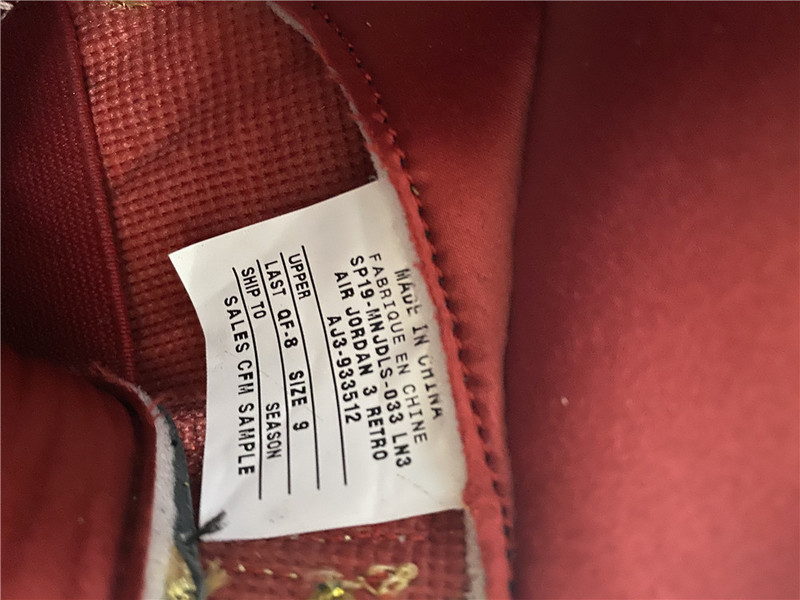 Jordan 3 JTH “Gold Oscars ” AJ3-933512