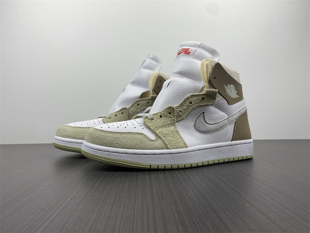 Jordan 1 High Zoom Air CMFT Olive Aura CT0979-102
