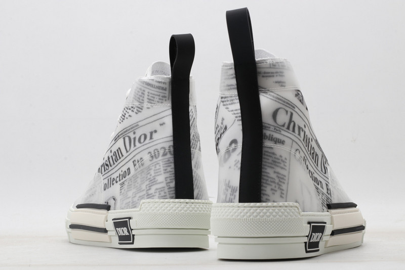 D B23 HIGH-TOP SNEAKERS