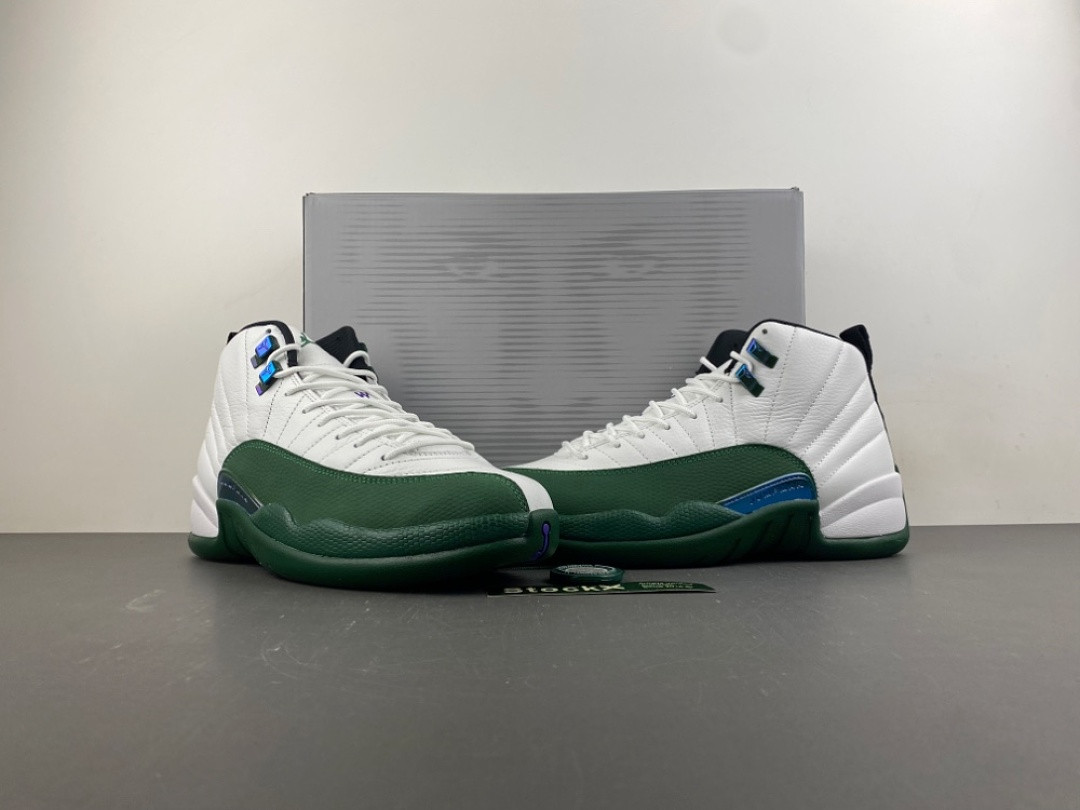 Air Jordan 12 Bucks “Idols Become Rivals” CT8013-103