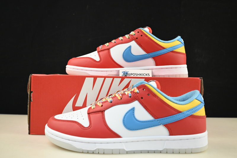 Nike Dunk Low QS LeBron James Fruity Pebbles DH8009-600