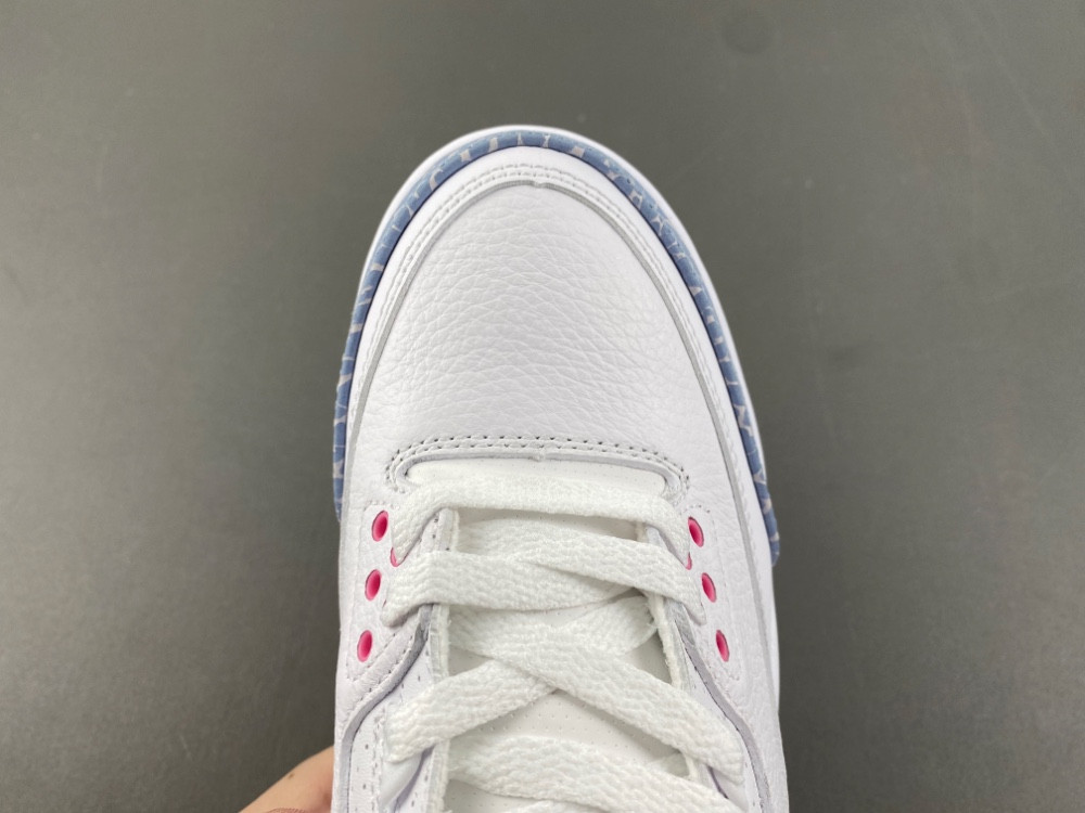 Air Jordan 3 GS "White/Cobalt Bliss" HQ0784-101