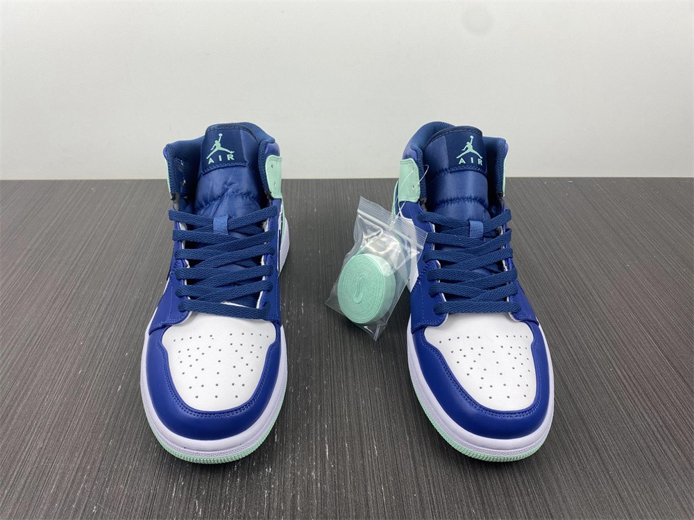 Air Jordan 1 Mid GS "Blue Mint" 554725-413