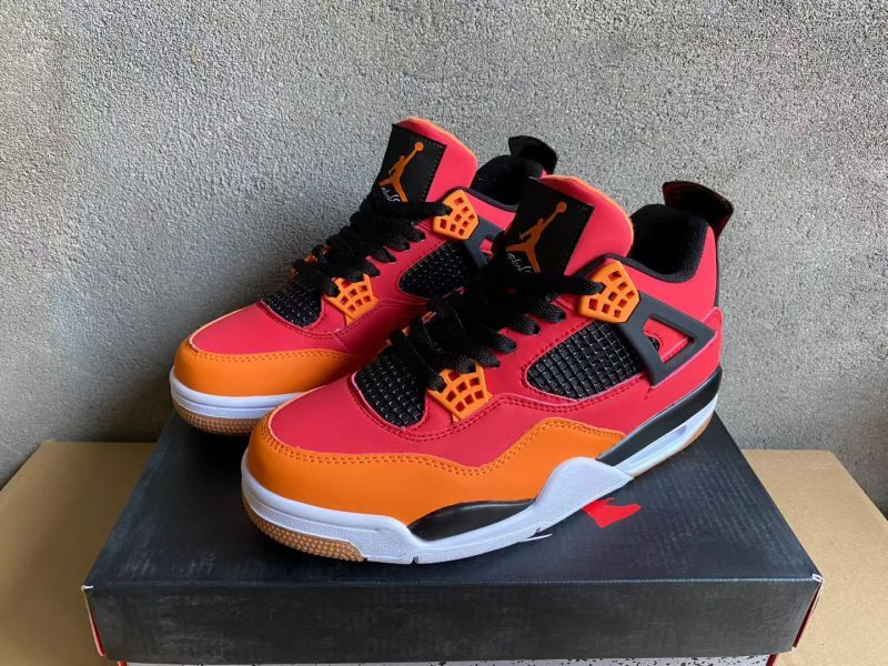 Jordan 4 GS Fire Red/Starfish Colorway 2025 IH2094-600