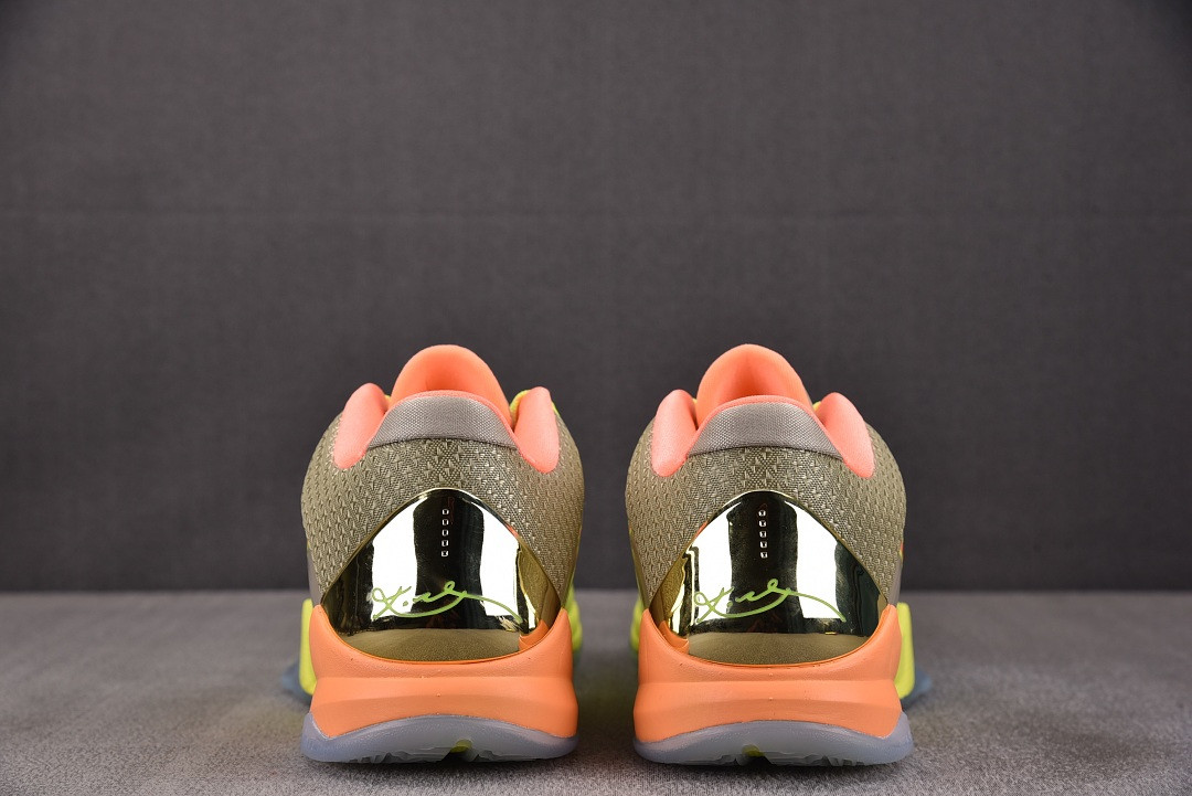 Nike Kobe 5 Protro - Green / Grey-Orange (IQ9316-200)