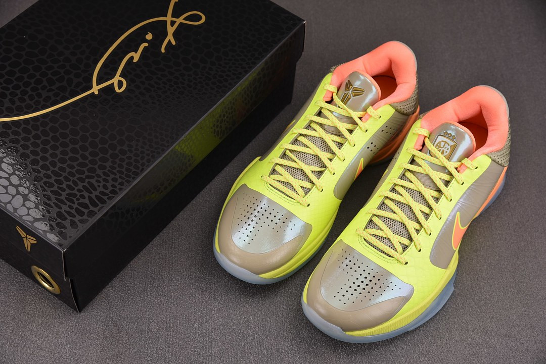 Nike Kobe 5 Protro - Green / Grey-Orange (IQ9316-200)