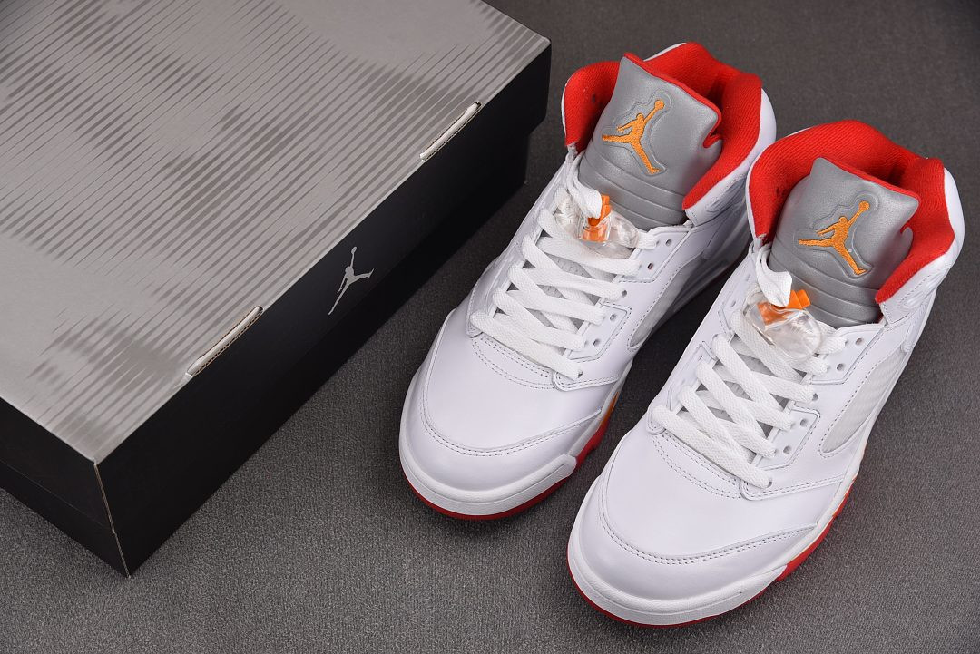 Air Jordan 5 White / Sunset - Oct 2026 - IV5678-102