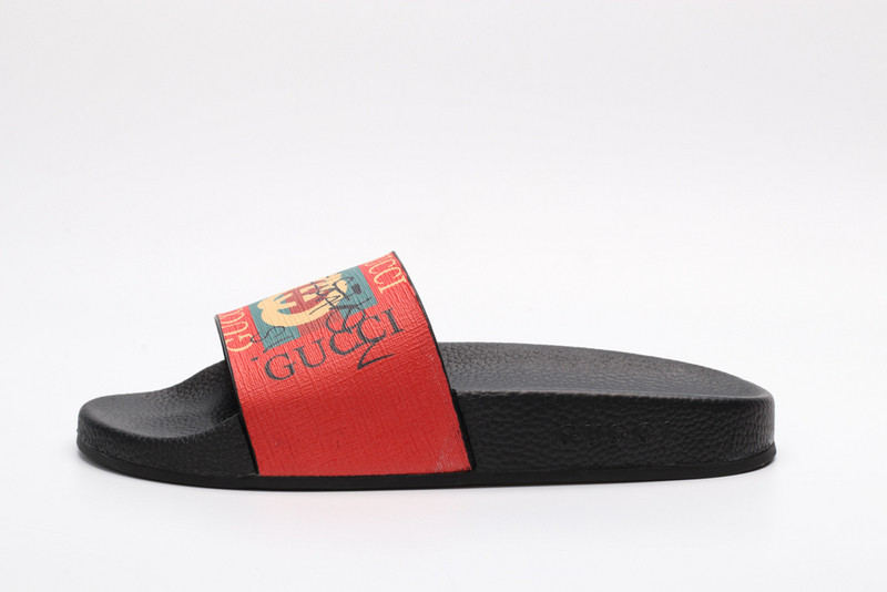 GUC LEATHER SLIDE