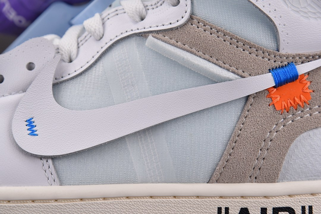 Virgil Abloh Archive VAA Air Jordan 1 "Alaska" AA3834-100