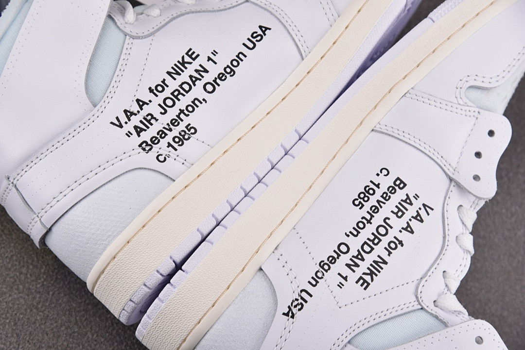 Virgil Abloh Archive VAA Air Jordan 1 "Alaska" AA3834-100