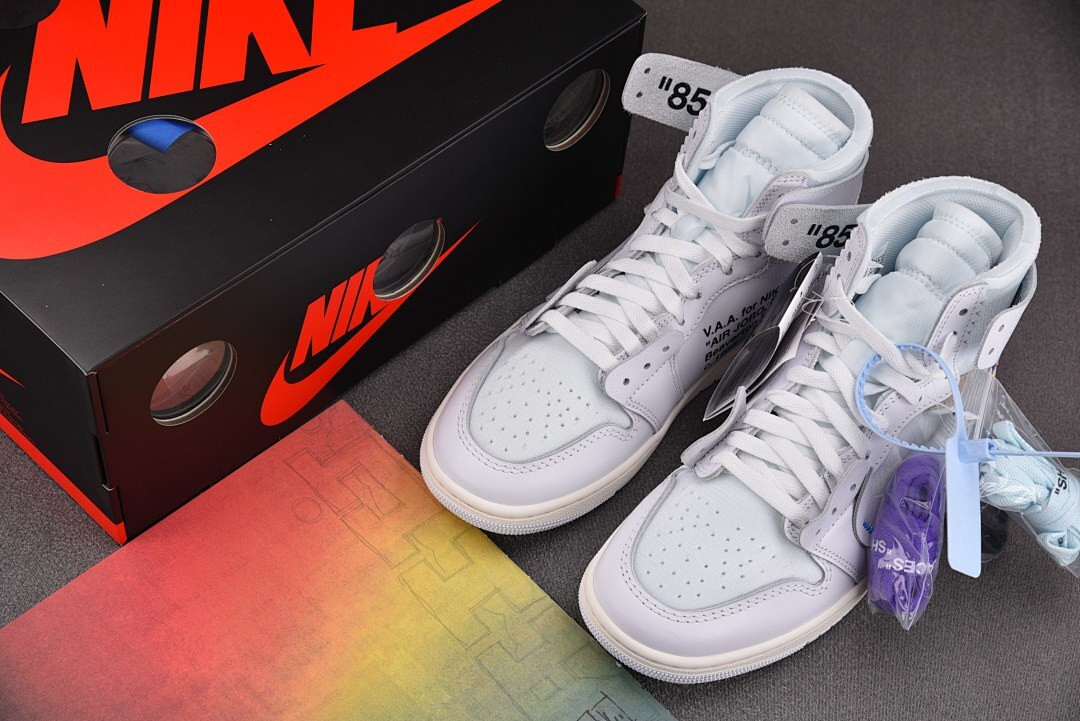 Virgil Abloh Archive VAA Air Jordan 1 "Alaska" AA3834-100