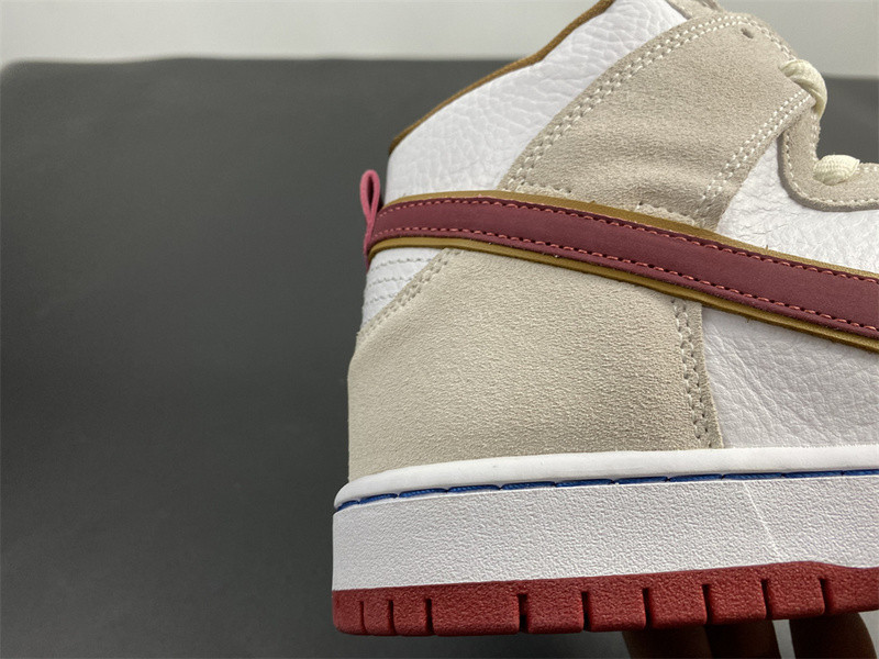 NIKE SB DUNK HIGH SAIL BRIGHT CRIMSON CV9499-100