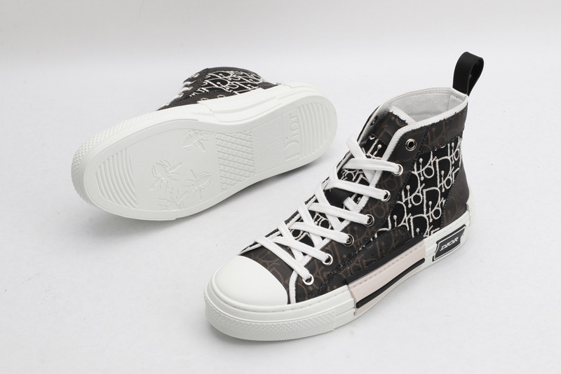 D B23 HIGH-TOP SNEAKERS