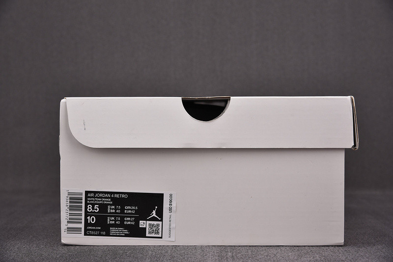 Jordan 4 Retro Metallic Orange CT8527-118