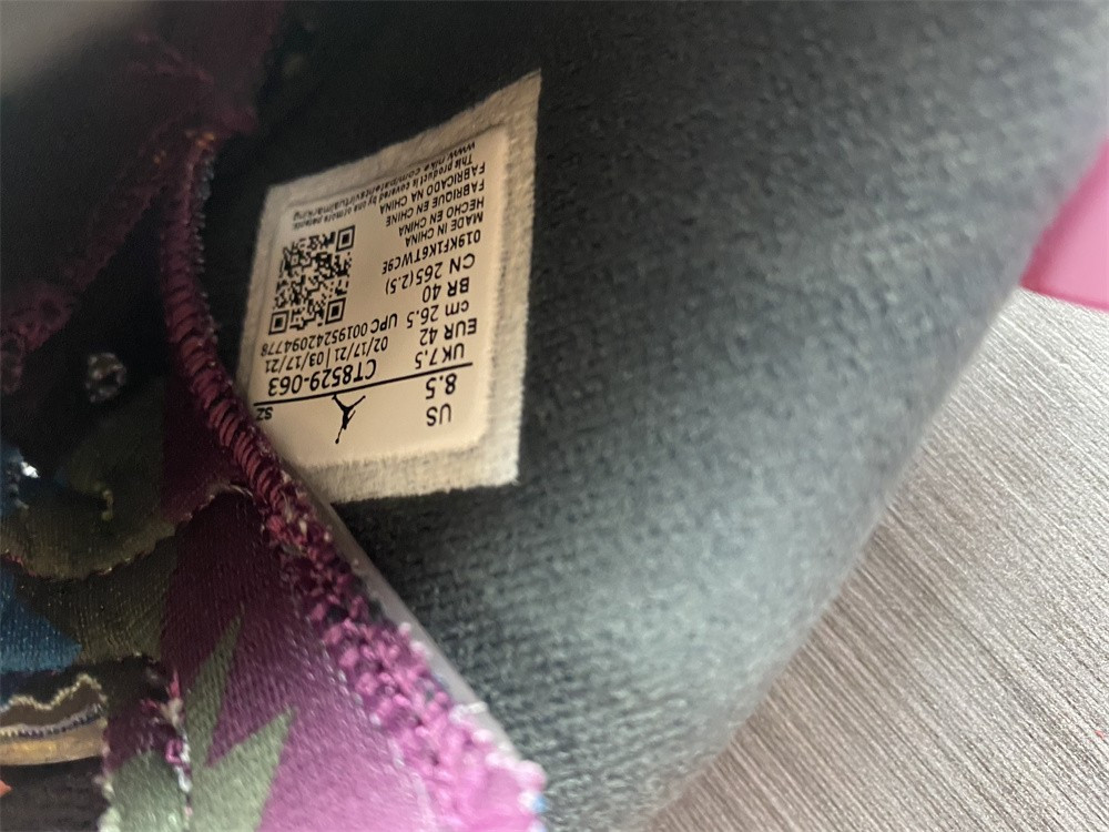 AIR JORDAN 6 “BORDEAUX” CT8529-063