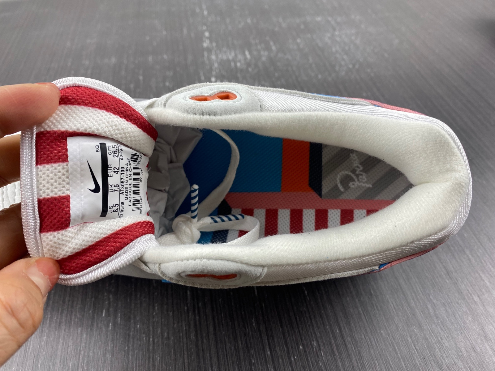 Nike Air Max 1 Parra (2018) - AT3057-100