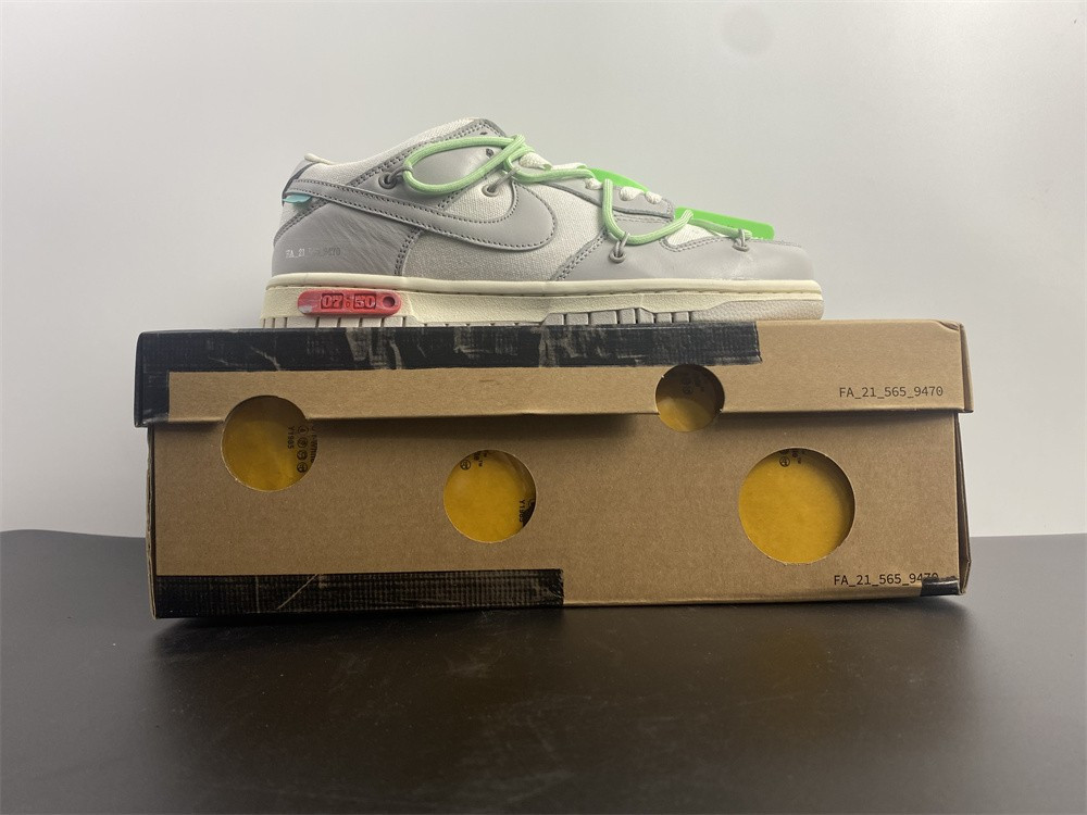 OW X DUNK LOW “07 OF 50” DM1602-108